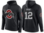 Men's Ohio State Buckeyes #14 KJ Hill Nike NCAA Name-Number College Football Hoodie Real PIP6844IM